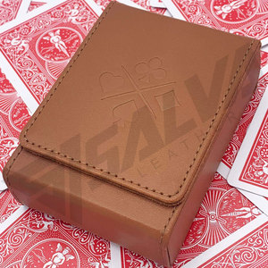 PU Leather <b>Playing</b> <b>Card</b> Holder Mini Pocket Business <b>Card</b> Case Wallet Magnetic Name <b>Card</b> Holder - Product Image 5