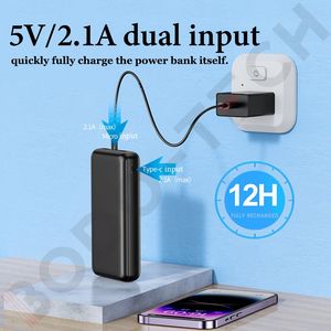 Chargeur solaire portable 30000mAh USB-A USB-C, batterie externe compacte à charge rapide pour téléphone portable, compatible avec la plupart des appareils - Product Image 5