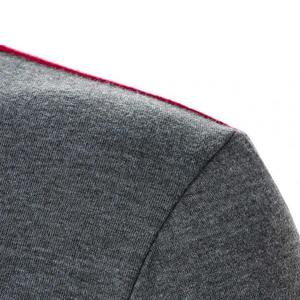 เสื้อโปโลผู้ชายสั่งทำพิเศษ ผ้าฝ้าย 100% พิมพ์โลโก้ตามสั่ง แขนสั้น แฟชั่น เสื้อโปโลผู้ชายไซส์ใหญ่ ผ้าฝ้าย 100% - Product Image 5