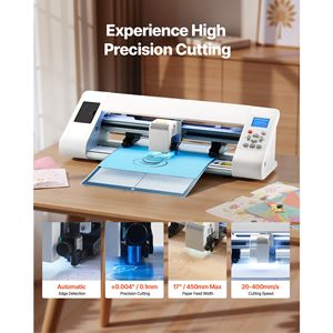 Macchina da Taglio Vinile con Rilevamento Automatico dei Bordi e Software di Design, Compatibile con Materiali e Filamenti per Forniture Artigianali - Product Image 2