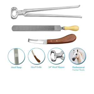 Kits d'outils de fermeur pour chevaux, vente en gros, directement de l'usine, les plus vendus, écologiques, respirants, solides, pour chirurgie animale - Product Image 3