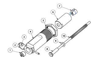 Têtes de serrage droites légères pneumatiques/à air Alva Engineers CherryLOCK H955 - Product Image 1