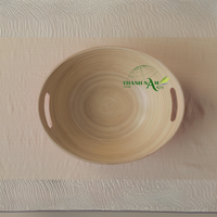 Ensemble de bols à soupe en bambou jetables durables et écologiques Produit en bois personnalisable pour usage alimentaire commercial Fabriqué au Vietnam Fabricant