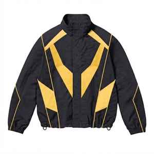 Chándal Deportivo Personalizado para Hombre con Capucha, Cortavientos, de Poliéster/Algodón, Corte Regular, Venta al Por Mayor OEM, Ligero y Sólido - Product Image 2