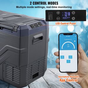 Frigorifero Portatile per Auto a Doppia Zona 12/24V, 39L, Intervallo Regolabile 4-68F, 100% Compatibile con Auto - Product Image 4