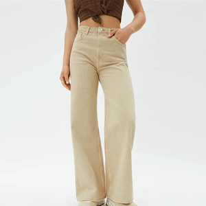 Women's High Street Casual Loose Fit <b>Overalls</b> Breathable Canvas Eco-Friendly Quick Dry Streetwear OEM Service Customizable Full - Product Image 1