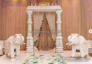 Big Size South Indian Fiber Mandap For <b>Wedding</b> Decoration - Product Image 6