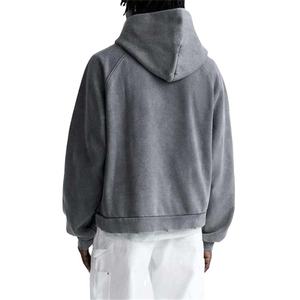 Sudaderas con capucha para hombre con diseño personalizado y lavado ácido, perfectas para ropa de equipo con marca y ropa urbana personalizada. Sudaderas con capucha de moda para hombre. - Product Image 5