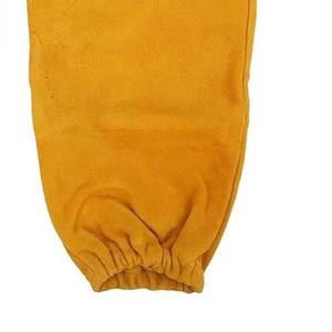 Manchons de protection pour soudeurs en cuir de vachette résistant de haute qualité, manchons de soudage en cuir croûte résistants à la chaleur - Product Image 2