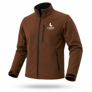Custom Men Softshell Jacket Waterproof Windproof <b>Fleece</b> Outdoor <b>Work</b> Jacket OEM ODM Private Label Corporate Uniform Manufacturer - Product Image 2