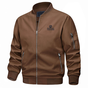 High Quality <b>Men</b> Bomber <b>Jackets</b> Factory Supply Stylish Winter <b>Jacket</b> For Modern Daily Comfort - Product Image 1