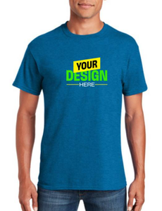 T-shirt uni personnalisé pour homme, couleur unie, manches courtes, col rond, pour événements et équipes, tee-shirt vierge, logo, direct usine, export BD, OEM - Product Image 5