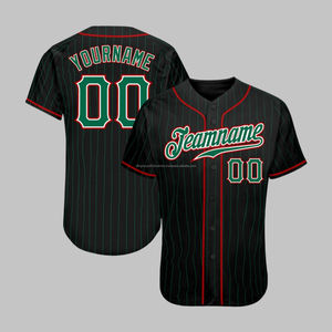 Venta al por mayor de fábrica, equipo de hombres, sublimación, uniforme de béisbol, impresión personalizada Digital, camisetas de béisbol para hombres, camiseta de béisbol personalizada - Product Image 3