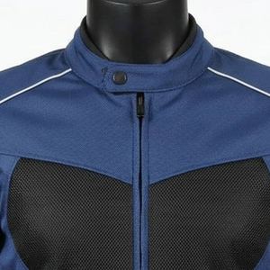 Blouson de moto en cuir premium pour homme avec protection CE, imperméable et doublure thermique - Product Image 4
