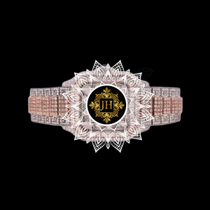 Excellent Quality Luxury Antique Fashion Moissanite Diamond Quartz Mechanical Movement Stainless Steel Men's Sapphire Glass - Product Image 3