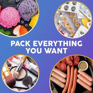 Sacs isothermes réutilisables 13x19x100 isothermes chauds et froids pour le déjeuner, l'épicerie, les fruits, les légumes, les boissons, lot de 7.5 - Product Image 6