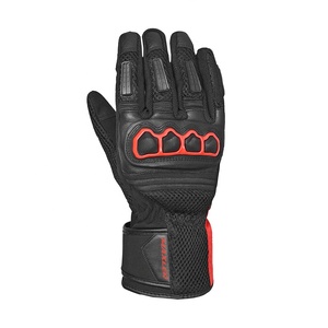 Gants de guidon de moto en cuir à manchette longue Gants de motocross de sport Gants d'équitation de moto d'impact pour hommes à quantité minimale de commande basse - Product Image 2