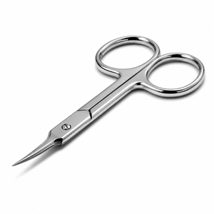 Ciseaux à cuticules professionnels en acier inoxydable, à double tranchant, durables, pour un affûtage fin, outil de beauté - Product Image 1