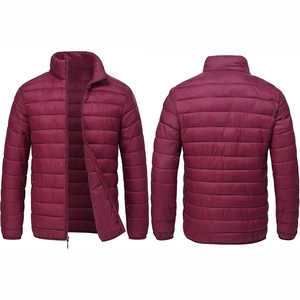 Chaqueta Corta de Lona de Poliéster de Alta Calidad al por Mayor para Hombre, Impermeable, Transpirable, con Logotipo Bordado en la Parte Delantera - Product Image 1