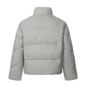 Veste matelassée unisexe isolée, imperméable, coupe-vent, à capuche, vêtements d'extérieur d'hiver, service OEM personnalisé, vente en gros, exportation - Product Image 3