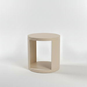 Mesa decorativa, mesa auxiliar, mesa de centro, moderna, de madera de caucho de Vietnam, MDF, chapa de roble, mueble decorativo para sala de estar - Product Image 1