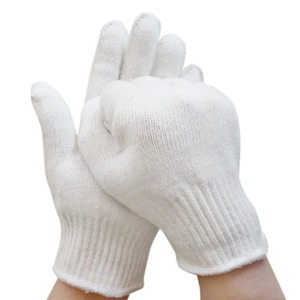 ถุงมือผ้าฝ้ายยาวถึงข้อมือ สีขาว ทนทาน ใช้ได้ทุกฤดูกาล ถุงมือตกปลา แสดงถึงความต้องการสูง ถุงมือสำหรับผู้ชายและผู้หญิง - Product Image 1