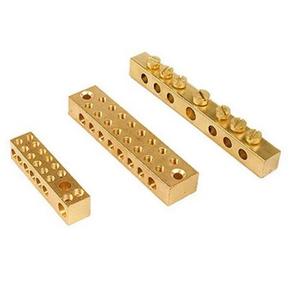 Barre de terre en cuivre à 10 voies, à maillons neutres en laiton, la plus vendue, pour tableau électrique et appareillage de commutation - Product Image 4