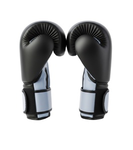 Gants d'entraînement MMA personnalisés avec logo, en cuir PU, à doigts entiers, lacés, anti-humidité, équipement de combat - Product Image 4