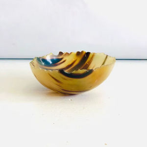 CUENCO DE CALIDAD CUENCO DE CUERNO DE BÚFALO NATURAL Disponible en todos los tamaños Cuerno indio Artesanía Cuenco de cuerno decorativo para el hogar y la decoración - Product Image 1