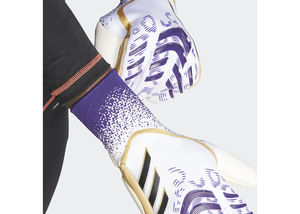 Gants de gardien de but unisexes confortables en latex imperméable avec sangle de poignet réglable, couleur et design personnalisés pour l'entraînement au football - Product Image 5