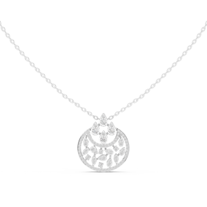 Venta al por mayor nueva cadena de joyería de moda 925 collar de cristal de plata para las mujeres - Product Image 6