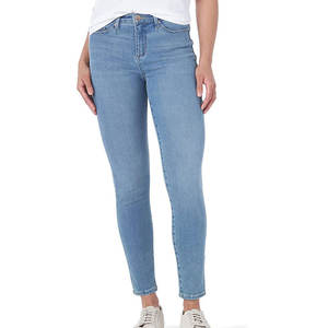 Pantalones Casuales de Alta Calidad para Mujer, Color Sólido, Pantalones Vaqueros para Mujer a Precio Económico, Más Vendidos - Product Image 1