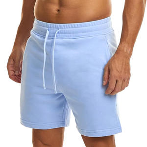 Shorts décontractés et de sport pour hommes à prix de gros, pour usage extérieur, avec logo personnalisé, légers, taille mi-haute, motif uni, en vente - Product Image 2