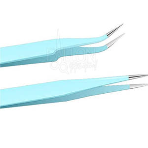 Pince à cils droite pour l'isolation et la séparation des cils, légère et confortable pour une utilisation prolongée - Product Image 4