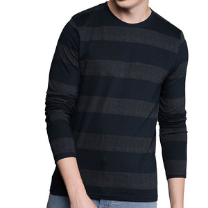 T-shirts à manches longues pour hommes, tendance et best-sellers - Polyester/coton, séchage rapide, respirant et écologique, vêtements décontractés - Product Image 1