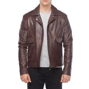 ออกแบบแจ็คเก็ตหนังแฟชั่นของคุณเองสำหรับผู้ชาย ปี 2026 สไตล์ใหม่ แจ็คเก็ตหนังคุณภาพสูงสำหรับผู้ชายในราคาที่ดีที่สุด บริการ OEM - Product Image 6
