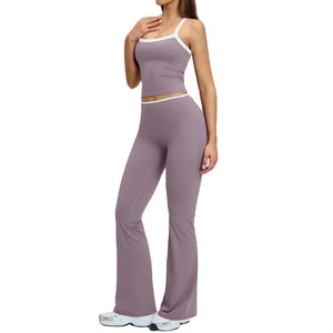 Nuevo Conjunto Deportivo para Mujer, Traje de Yoga Elástico para Entrenamiento, Ropa Deportiva Femenina para Ejercicio - Product Image 1