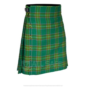Jupe utilitaire plissée en tartan écossais pour hommes, vêtements européens, taille personnalisée, 8 verges, Highland, fête de mariage - Product Image 3