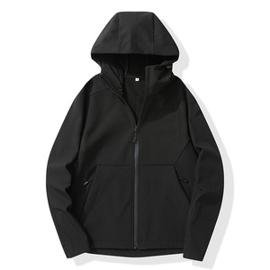 Wholesale Windbreaker Outdoor Wear <b>Men</b> Softshell <b>Jacket</b> <b>Men</b> Casual Plain Waterproof <b>Men</b> Softshell <b>Jacket</b> - Product Image 2