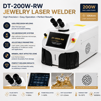 Mesin Pengelasan Laser Presisi LaserDelta 200W untuk Perhiasan, Jam Tangan, Bingkai Kacamata, dan Aplikasi Perbaikan Logam Kecil