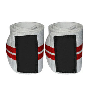 Attelle de poignet réglable en coton/néoprène avec fermeture à lacets pour la musculation et l'entraînement en salle de sport – Conception durable - Product Image 2
