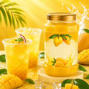 Pure natural mango syrup safe for all ages with a high fruit content. - Product Image 2