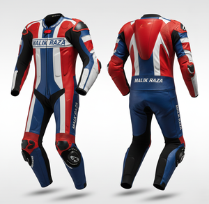 Traje de Motocicleta de Cuero Serie Signature 2026 |   Arquitectura Aerodinámica Personalizada |   Juntas Reforzadas con Titanio para Equipo de Carreras - Product Image 3