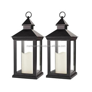 Antique-Look Modern <b>Hanging</b> Metal Candle Lanterns Jars for Home Living Room Temple Office Patio <b>Garden</b> Outdoor-Indoor <b>Lighting</b> - Product Image 2