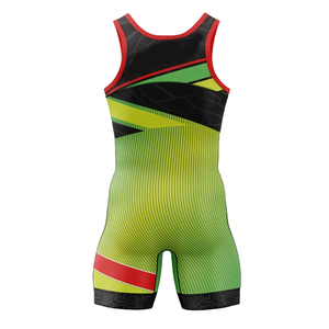 Custom Breathable Printed Wrestling Singlet Moisture-Wicking Strong Polyester Fabric Wholesale Manufacturer Direct Bulk Supply - Product Image 6