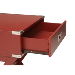 Tavolino con finitura rossa Babs per l'arredamento del soggiorno - Product Image 2