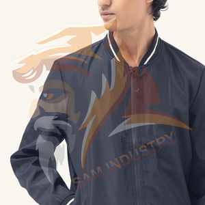 <b>Men's</b> New Fashion <b>Lightweight</b> Warm Windbreaker <b>Jacket</b> Solid Pattern Breathable Plus Size <b>Men</b> Windbreaker <b>Jacket</b> - Product Image 5