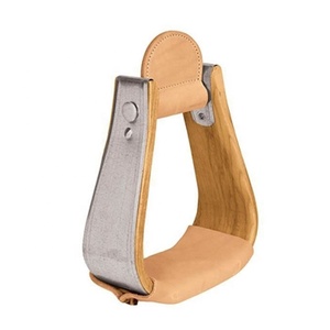 Étriers en bois de chêne Tough Tack 2'' Monel - Product Image 1
