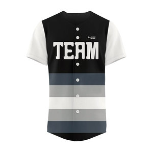 Maillot de baseball fabriqué par un fabricant OEM, maillot de baseball fabriqué en usine, maillot de baseball à manches courtes - Product Image 1