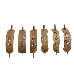 Pinces à cheveux en bois de qualité supérieure, écologiques, faites à la main, à maintien ferme, accessoires de qualité supérieure pour femmes et filles, élégantes et durables - Product Image 6